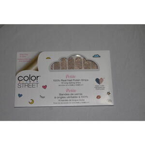 Color Street Petite 100% Real Nail Polish Strips - Glitter Design